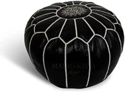 MARRAKESH STYLE Comfortable Leather Ottoman Pouf - Handmade Unstuffed Moroccan Pouf Cover - Square Pouf & Foot Rest Ottoman - Perfect For Living Rooms Bedrooms & Kids Room - Square Brown 19 MARRAKESH STYLE Comfortable Leather Ottoman Pouf - Handmade Unstuffed Moroccan Pouf Cover - Square Pouf & Foot Rest Ottoman - Perfect For Living Rooms Bedrooms & Kids Room - Square Brown -Amazon Store 41c3IW86YcL. AC