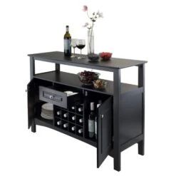 Winsome Jasper Buffet, Black -Amazon Store 41c4s4MrU8L