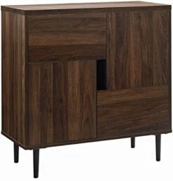 Walker Edison Alden Versatile 4 Door Framed-Storage-Sideboard, 62 Inch, Birch -Amazon Store 41cEXSY0hQL. AC
