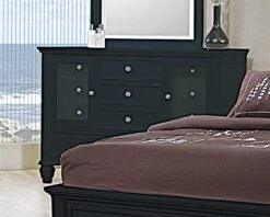 Coaster Furniture Sandy Beach Dresser Black 201323 -Amazon Store 41cPocM0YfS