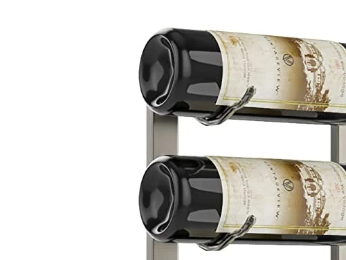 VintageView W Series Wine Rack 6 - Single Depth, Metal Wall Mounted Wine Rack - Modern, Easy Access Wine Storage - Space Saving Wine Rack With 18 Bottle Storage Capacity(Matte Black, 18 Bottle) 4 VintageView W Series Wine Rack 6 - Single Depth, Metal Wall Mounted Wine Rack - Modern, Easy Access Wine Storage - Space Saving Wine Rack With 18 Bottle Storage Capacity(Matte Black, 18 Bottle) - Image 2