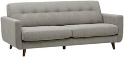 Amazon Brand – Rivet Sloane Mid-Century Modern Sofa Couch, 79.9"W, Pebble Grey -Amazon Store 41d7iieQMgL. AC