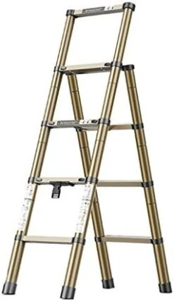 REMAZ Portable Step Stools,Multi-Position Ladder Telescoping Ladder Step Ladder Telesextension Folding Stepladder Multi-Purpose Collapsible Ladder,5-Tier/A,4-Tier -Amazon Store 41d7uYio7 L. AC