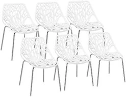 Bonnlo Modern Black Dining Chairs Set Of 6,Plastic Saping Birch Chairs,Stackable Dining Chairs Set For Living Room/Kitchen/Office (6, Black) 17 Bonnlo Modern Black Dining Chairs Set Of 6,Plastic Saping Birch Chairs,Stackable Dining Chairs Set For Living Room/Kitchen/Office (6, Black) -Amazon Store 41dK7 fGktL. AC
