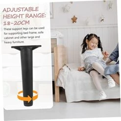 Homoyoyo 2pcs Bed Support Frame Replacement Bed Legs Replacement Adjustable Bed Legs Beam Adjustable Black Plastic Steel Bed Replacement Parts Bed Center Leg Bed Frame Replacement Parts 11 Homoyoyo 2pcs Bed Support Frame Replacement Bed Legs Replacement Adjustable Bed Legs Beam Adjustable Black Plastic Steel Bed Replacement Parts Bed Center Leg Bed Frame Replacement Parts -Amazon Store 41dYVVnEpsL