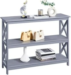 Yaheetech 3-Tier Console Table With 3 Storage Shelves, Entryway Table Sofa Side Narrow Long Table Bookshelf For Hallway Living Room, Accent Furniture, White 18 Yaheetech 3-Tier Console Table With 3 Storage Shelves, Entryway Table Sofa Side Narrow Long Table Bookshelf For Hallway Living Room, Accent Furniture, White -Amazon Store 41eTHqUwHLS. AC