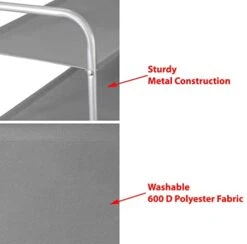 Simple Houseware 3-Tier Shoe Rack Storage Organizer, Grey 13 Simple Houseware 3-Tier Shoe Rack Storage Organizer, Grey -Amazon Store 41edzVLy5aL