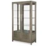 Legacy Classic Highline Bunching Glass Display Cabinet In Greige Wood -Amazon Store 41fNFWUOLfL