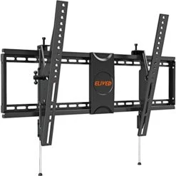 ELIVED TV Wall Mount For Most 37-75 Inch TVs, Holds Up To 120 Lbs, Universal Low Profile Adjustable Tilt TV Mount Fits 8"-24" Studs, Max VESA 600x400mm, Flat Wall Mount Bracket. -Amazon Store 41frAKLB 1L. AC
