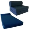 D&D Futon Furniture. Chair Folding Foam Bed, Studio Sofa Guest Folded Foam Mattress (6" X 36" X 70", Navy Blue) 1 D&D Futon Furniture. Chair Folding Foam Bed, Studio Sofa Guest Folded Foam Mattress (6" X 36" X 70", Navy Blue) -Amazon Store 41frzXFkDzL