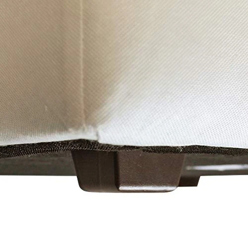 Howard Elliott Ottomans, Skirted, Grass 5 Howard Elliott Ottomans, Skirted, Grass - Image 3