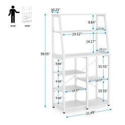 Tribesigns 8-Tier Industrial Baker's Rack With Storage Shelves, Free Standing Microwave Oven Stand Spice Rack For Kitchen, Utility Storage Shelf Organizer For Home -Amazon Store 41fxQgm2LrS