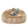 Taotique Giant Bean Bag Chair Cover(Cover Only, No Filler) Soft Faux RH Fur Sofa Bed Cover Washable Bean Bag Couch Cover For Adult And Kids With Liner 2 Taotique Giant Bean Bag Chair Cover(Cover Only, No Filler) Soft Faux RH Fur Sofa Bed Cover Washable Bean Bag Couch Cover For Adult And Kids With Liner -Amazon Store 41g6ywgla2L