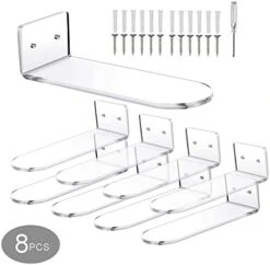 Floating Shoe Shelves For Closet Wall Set Of 12, Floating Shoe Display Clear Acrylic Sneaker Shelves To Show Top Shoes And Sneaker Collection, Includes Shelves Shoe Organizers With Cross Screws -Amazon Store 41g7bUk1VgL. AC