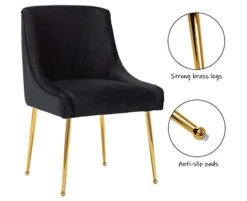 Guyou Kitchen & Dining Room Chairs Set Of 6, Black Velvet Dining Chairs Upholstered Accent Chairs Side Chairs For Kitchen Dining Room Living Room Bedroom (Black) 19 Guyou Kitchen & Dining Room Chairs Set Of 6, Black Velvet Dining Chairs Upholstered Accent Chairs Side Chairs For Kitchen Dining Room Living Room Bedroom (Black) -Amazon Store 41g8VQ3I8rL
