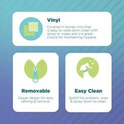 Bean Products Large Vinyl Bean Bag Chair | Filled W/Polystyrene Beads & CertiPUR Foam | Made In USA | 36”W, 36”L, 40”H | 20lb | Available In 2 Sizes | Perfect For Adults, Teens & Kids | Purple -Amazon Store 41g92dMnPJL