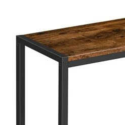 HOOBRO Dining Benches, Pair Of 2 Benches, 47.2 Inch Table Bench, Industrial Style Indoor Bench, Steel Frame, Easy To Assemble, For Kitchen, Dining Room, Rustic Brown And Black BF12CDP201 -Amazon Store 41gHT3t6tAL