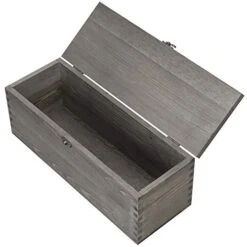 MyGift Vintage Gray Wood Wine Bottle Holder Decorative Wooden Gift Box With Antique Brass Handle And Latch 12 MyGift Vintage Gray Wood Wine Bottle Holder Decorative Wooden Gift Box With Antique Brass Handle And Latch -Amazon Store 41gRN1Oj7pL