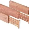 Axis International Marketing Drawer 3 Pc Cedar Expandable, 3pc Dresser Divider, 3 Count -Amazon Store 41gbPGSQNuL