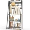 Unikito Coat Rack, 3-in-1 Hall Tree With Storage Shoe Rack, Freestanding Entryway Bench With Shelves, Industrial Entry Coat Stand With Metal Frame For Entrance, Foyer, Bedroom, Easy Assemble, Gray 1 Unikito Coat Rack, 3-in-1 Hall Tree With Storage Shoe Rack, Freestanding Entryway Bench With Shelves, Industrial Entry Coat Stand With Metal Frame For Entrance, Foyer, Bedroom, Easy Assemble, Gray -Amazon Store 41gmC5UU7UL