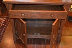 Crafters And Weavers Mission Oak Sideboard Or Entry Way Cabinet -Amazon Store 41goFGLqA9L