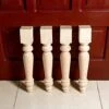 Decorluxes 3.7" X 29" Inch Unfinished Farmhouse Table Legs Dining Table Set Of 4 DIY Coffee Table Rustic Turned Style Leg | Easy To Paint Any Color You Want (29 Inch) 1 Decorluxes 3.7" X 29" Inch Unfinished Farmhouse Table Legs Dining Table Set Of 4 DIY Coffee Table Rustic Turned Style Leg | Easy To Paint Any Color You Want (29 Inch) -Amazon Store 41goH9cBNHL