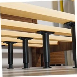 Homoyoyo 2pcs Bed Support Frame Black Bracket Plastic Steel Increased -Amazon Store 41grL3idRZL