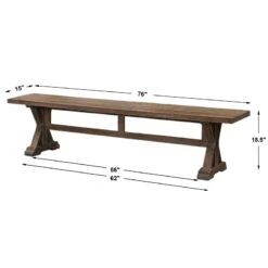 Uttermost Stratford Gray Wash Wood Bench 11 Uttermost Stratford Gray Wash Wood Bench -Amazon Store 41h7MZpJwDL