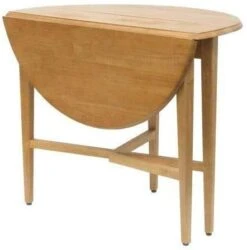 COLIBROX 42-inch Round Drop-Leaf Folding Dining Kitchen Accent Table (Walnut) -Amazon Store 41hFMzSUG5L