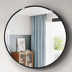 MZON 28 Inch Frameless Round Mirror,Circle Wall Mirror With Beveled Polished Edge For Bathroom, Vanity, Entryways 21 MZON 28 Inch Frameless Round Mirror,Circle Wall Mirror With Beveled Polished Edge For Bathroom, Vanity, Entryways -Amazon Store 41hYe EsjqL. AC