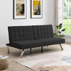 Pabby Yard Sofa Bed, Convertible Futon Sofa,Small Futon Couch With Wood Frame And Stainless Feet,Espresso 19 Pabby Yard Sofa Bed, Convertible Futon Sofa,Small Futon Couch With Wood Frame And Stainless Feet,Espresso -Amazon Store 41iW7nYePxL. AC