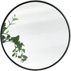 Round Mirror, Black Round Mirror 30 Inch, Round Wall Mirror, Round Bathroom Mirror, Circle Mirrors For Wall, Metal Framed Mirror For Bathroom, Vanity, Bedroom, Entryway, Hallway -Amazon Store 41igYIRb2fL. AC 1
