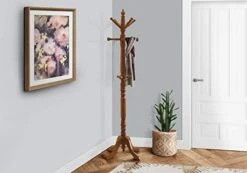 Monarch Specialties COAT RACK - 73"H / ANTIQUE WHITE WOOD TRADITIONAL STYLE -Amazon Store 41isv9FYmNL. AC