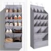 FENTEC Over-the-Door-Shoe-Organizers, Hanging Shoe Organizers With Large Pocket Shoe Holder Hanging Shoe Rack For Closet Shoe Organizer For Wall, Over Door Organizer With 15 Pockets Gery, 1 Pack -Amazon Store 41isyuu8XRL