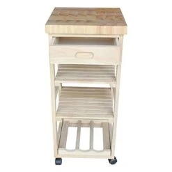 International Concepts Kitchen Trolley, Unfinished 10 International Concepts Kitchen Trolley, Unfinished -Amazon Store 41j2xd6MBDL