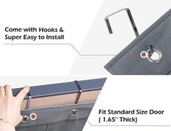 ANZORG Closet Shoe Organizer Behind Door Hanging Closet Kids Shoe Rack With 12 Clear Large Pockets (12 Pockets-Purple) -Amazon Store 41j8Vn4p8KL