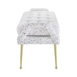 TOV Furniture Eileen Modern Velvet Upholstered Button Tufted Entryway Bench, 35.4", Terrazo 10 TOV Furniture Eileen Modern Velvet Upholstered Button Tufted Entryway Bench, 35.4", Terrazo -Amazon Store 41jDGhhxtKL