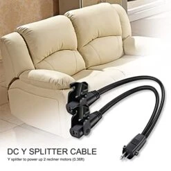 Power Recliner Power Supply Kit, Universal Dual Power Supply Transformer With AC Power Cord, DC Extension Cable And Y Splitter Cord 29V 2A Adapter For Recliner, Lift Chairs And Sofa -Amazon Store 41jSjGNR82L
