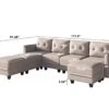 LLappuil Modular Sectional Sofa With Reversible Chaises, 7 Seater U Shape Sectional With Storage, Waterproof, Anti-Scratch And Antistatic Couch, Brown 1 LLappuil Modular Sectional Sofa With Reversible Chaises, 7 Seater U Shape Sectional With Storage, Waterproof, Anti-Scratch And Antistatic Couch, Brown -Amazon Store 41jWsIlRt0L