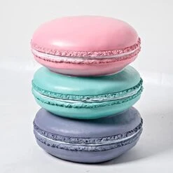 QQXX Simulated Food Footrest Stool, Resin Cartoon Garden Ottoman Foot Stool, Lightweight Creative Modern Accent Stool For Home Dining Room Decor (30x37cm(11.8x14.6), Ice Cream) -Amazon Store 41jda4yiFIL. AC