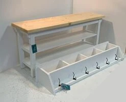 Hallway Mud Room Foyer Bench 46 Inch With Second Shoe Shelf And Matching Coat Rack Cubbie 9 Hallway Mud Room Foyer Bench 46 Inch With Second Shoe Shelf And Matching Coat Rack Cubbie -Amazon Store 41jiVTnNfCL