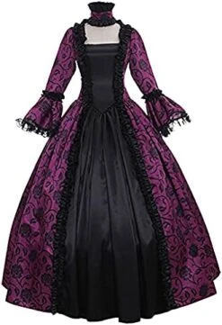 JEGULV Victorian Gown Dress For Women, Women's Court Cosplay French Lolita Dress Halloween Princess Costume Renaissance Dress -Amazon Store 41jqBPKoUbL. AC