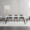 NIUTN Dining Table Set, Modern 7 Piece Dining Set, Includes Dining Table, 6 Chairs For Home, Kitchen, Living Room, Dining Room, 70.8"x35.4"x29.5" 2 NIUTN Dining Table Set, Modern 7 Piece Dining Set, Includes Dining Table, 6 Chairs For Home, Kitchen, Living Room, Dining Room, 70.8"x35.4"x29.5" -Amazon Store 41k2E4mg9WL