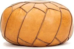 Moderner Faux Leather Pouf Unstuffed Ottoman Moroccan Footstool, Floor Footrest Cushion, Storage Solution - Natural Brown Color (Cognac, 23x11) 22 Moderner Faux Leather Pouf Unstuffed Ottoman Moroccan Footstool, Floor Footrest Cushion, Storage Solution - Natural Brown Color (Cognac, 23x11) -Amazon Store 41kl2dNmWQL. AC