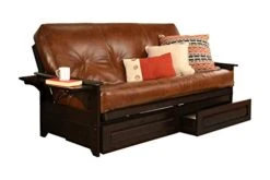 Kodiak Futons Futon, Brown -Amazon Store 41kmdCyg65L