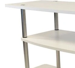Convenience Concepts Designs2Go 3-Tier Wide TV Stand, White -Amazon Store 41l97HiItdL