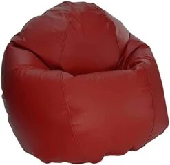 Bean Products Large Vinyl Bean Bag Chair | Filled W/Polystyrene Beads & CertiPUR Foam | Made In USA | 36”W, 36”L, 40”H | 20lb | Available In 2 Sizes | Perfect For Adults, Teens & Kids | Purple -Amazon Store 41lDzQGWg2L. AC