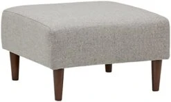 Amazon Brand – Rivet Ava Mid-Century Modern Upholstered Ottoman, 25.6"W X 15.7"H, Dark Grey 22 Amazon Brand – Rivet Ava Mid-Century Modern Upholstered Ottoman, 25.6"W X 15.7"H, Dark Grey -Amazon Store 41lE3s80zL. AC