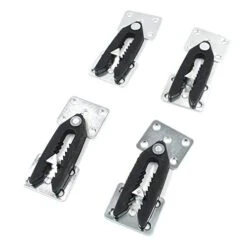 Mcredy Sofa Connector 4.9x2.2x0.8 Sofa Couch Furniture Connector Metal And Plastic With Mounting Hardware Pack Of 4
