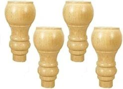BOCNYC 4 Pieces Niture Feet Solid Wood Replacement Table Legsniture Legs For Sofa Bed Cabinet Chair Couch Desk Feet,15cm -Amazon Store 41lWQWlYaL. AC